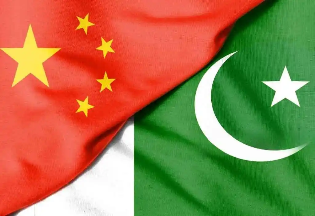 Pakistan China Friendship Handshake