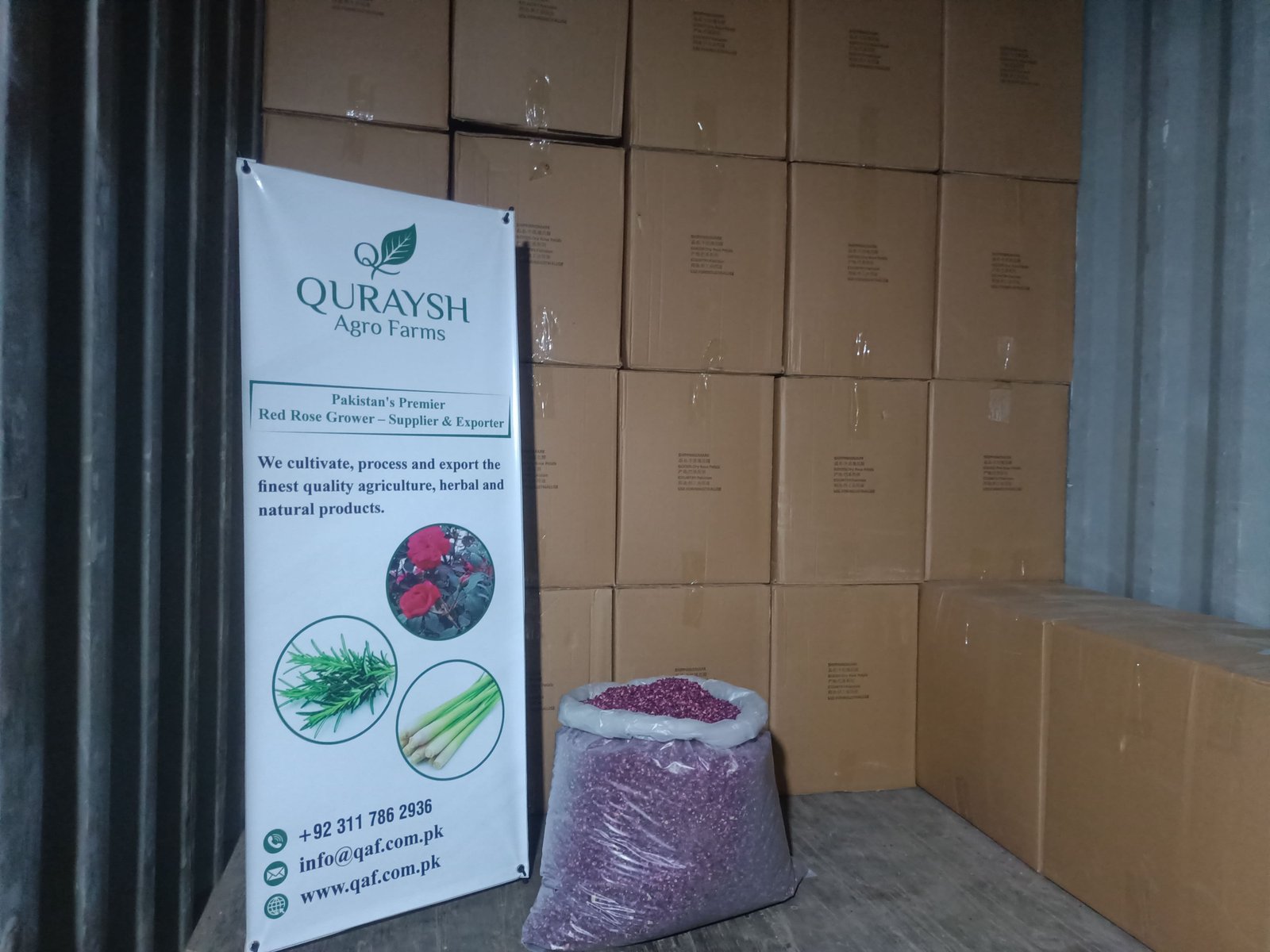 Quraysh Agro Farms | Dried Rose Petals Exporter in Pakistan